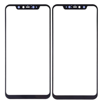 Replacement Front Glass For Xiaomi Mi 8 Explorer Black By - Maxbhi Com