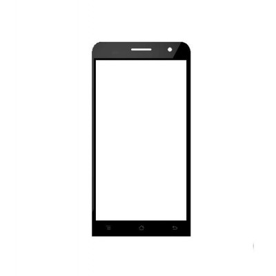 Replacement Front Glass For Blu Studio 5.0 S Ii Black By - Maxbhi.com