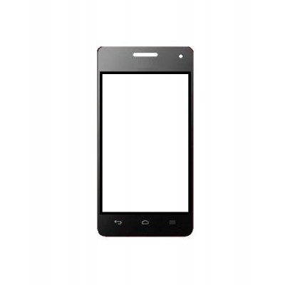 Replacement Front Glass For Huawei Ascend G350 Black Green By - Maxbhi.com