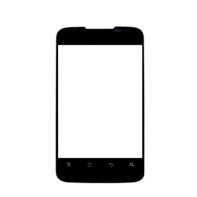 Replacement Front Glass For Huawei Fusion 2 U8665 Black By - Maxbhi.com