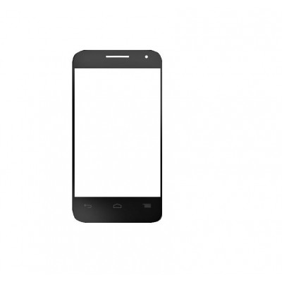 Replacement Front Glass For Alcatel Pop D3 Yellow By - Maxbhi.com