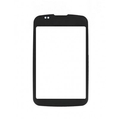 Replacement Front Glass For Lg Thrive P506 Black By - Maxbhi.com