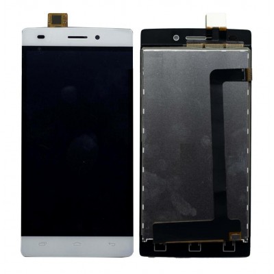 Lcd With Touch Screen For Intex Aqua Ace Ii Black By - Maxbhi Com