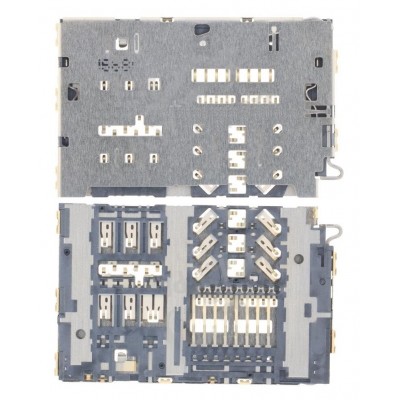 Sim Connector For Samsung Galaxy A6 2018 By - Maxbhi Com