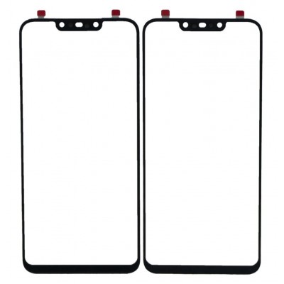 Replacement Front Glass For Huawei Nova 3 Black By - Maxbhi Com