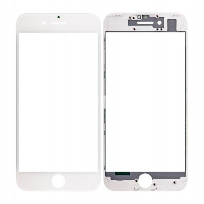 Replacement Front Glass For Apple Iphone 7 Red By - Maxbhi Com