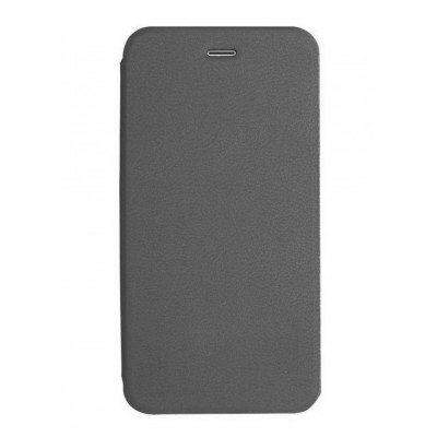 Flip Cover For Apple Iphone 8 Plus Grey By - Maxbhi Com