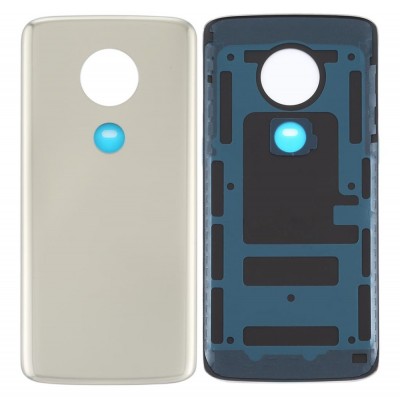 Back Panel Cover For Moto G6 Play Silver - Maxbhi Com