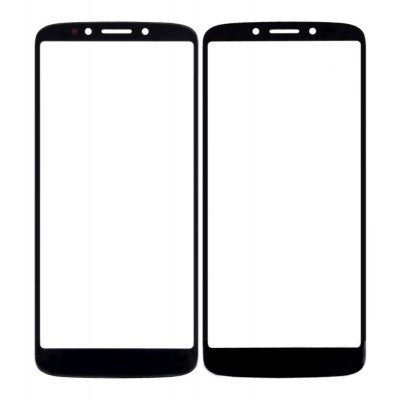Replacement Front Glass For Moto G6 Play Grey By - Maxbhi Com
