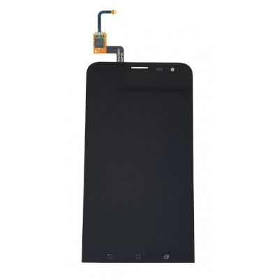 Lcd With Touch Screen For Asus Zenfone 2 Laser Ze600kl Black By - Maxbhi Com