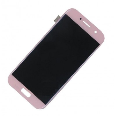Lcd With Touch Screen For Samsung Galaxy A5 2017 Rose Gold By - Maxbhi Com