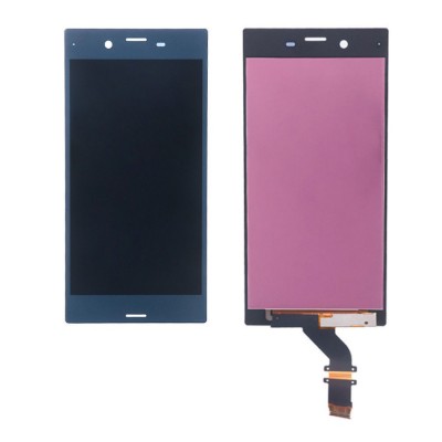 Lcd With Touch Screen For Sony Xperia Xz Blue By - Maxbhi Com