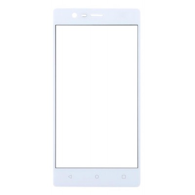 Replacement Front Glass For Nokia 3 Silver By - Maxbhi Com