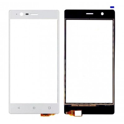 Touch Screen Digitizer For Nokia 3 Silver By - Maxbhi Com