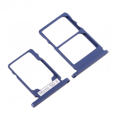 Sim Card Holder Tray For Nokia 5 1 Blue - Maxbhi Com