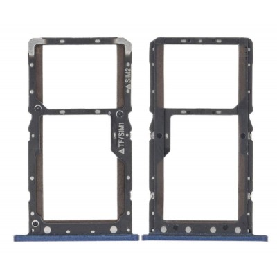 Sim Card Holder Tray For Xiaomi Pocophone F1 Blue - Maxbhi Com