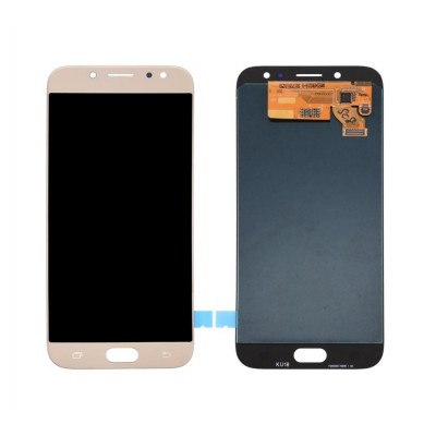Lcd With Touch Screen For Samsung Galaxy J7 2017 Gold By - Maxbhi Com