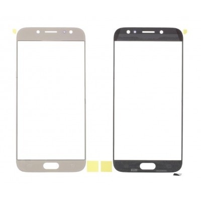 Replacement Front Glass For Samsung Galaxy J7 2017 Gold By - Maxbhi Com