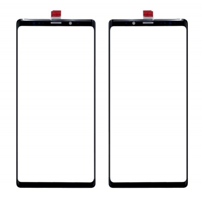 Replacement Front Glass For Samsung Galaxy Note 9 Blue By - Maxbhi Com