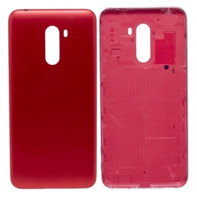Back Panel Cover For Xiaomi Pocophone F1 Red - Maxbhi Com