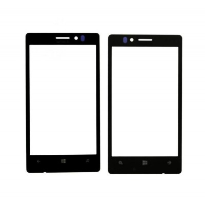 Replacement Front Glass For Nokia Lumia 925 Grey By - Maxbhi Com