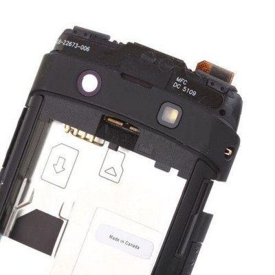Middle For Blackberry Bold 9700 Black - Maxbhi Com
