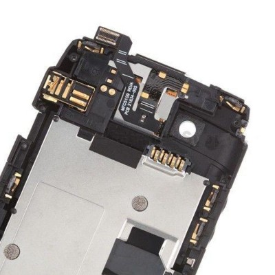 Middle For Blackberry Bold 9700 Black - Maxbhi Com