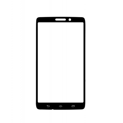 Replacement Front Glass For Motorola Droid Maxx Red By - Maxbhi Com