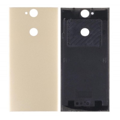 Back Panel Cover For Sony Xperia Xa2 Plus Gold - Maxbhi Com