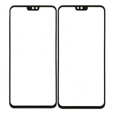 Replacement Front Glass For Huawei Honor 8x Pink By - Maxbhi Com