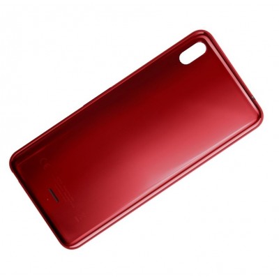 Back Panel Cover For Wiko View2 Go Red - Maxbhi Com