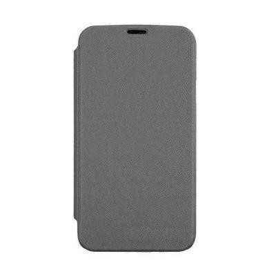 Flip Cover For Wiko View2 Plus Anthracite By - Maxbhi Com
