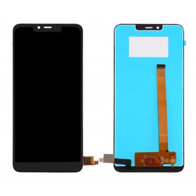 Lcd With Touch Screen For Wiko View2 Plus Black By - Maxbhi Com