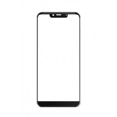 Replacement Front Glass For Wiko View2 Go Black By - Maxbhi Com