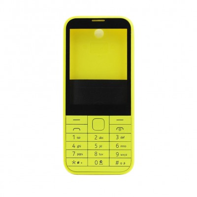 Full Body Housing For Nokia 225 Dual Sim Rm1011 Yellow - Maxbhi Com