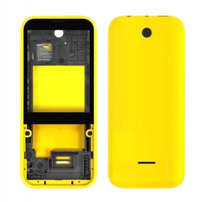 Full Body Housing For Nokia 225 Rm1012 Yellow - Maxbhi Com