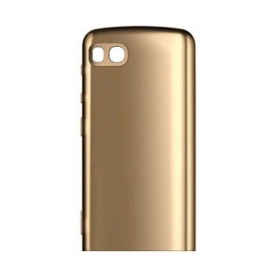 Back Panel Cover For Nokia C301 Touch And Type Gold Khaki - Maxbhi Com