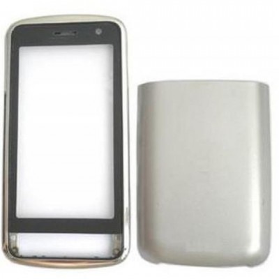 Full Body Housing For Nokia C601 Silver - Maxbhi Com