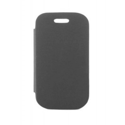 Flip Cover For Nokia Asha 200 Grey By - Maxbhi Com