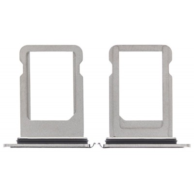 Sim Card Holder Tray For Apple Iphone Xs Silver - Maxbhi Com