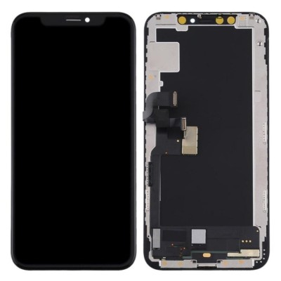 Display for Apple Iphone Xs Silver (Combo Folder) by Maxbhi.com