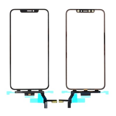 Touch Screen Digitizer For Apple Iphone Xs Max Silver By - Maxbhi Com