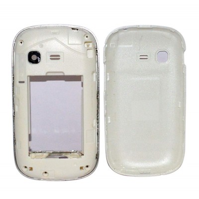Full Body Housing For Samsung Rex 70 S3800 With Single Sim Black - Maxbhi Com