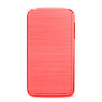 Flip Cover For Alcatel One Touch Tpop 4010d Red By - Maxbhi Com