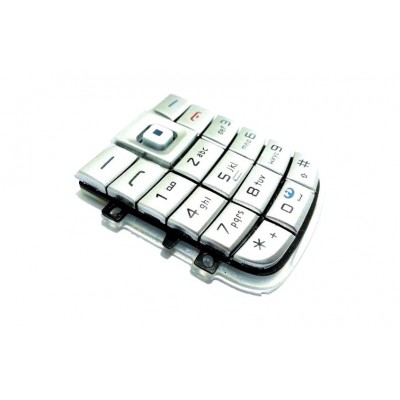Keypad For Nokia 6020 Silver - Maxbhi Com