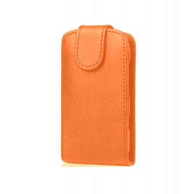 Flip Cover For Nokia 3500 Classic Orange By - Maxbhi Com