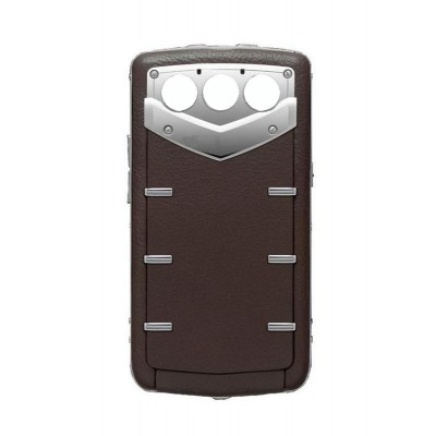 Back Panel Cover For Vertu Constellation Quest Brown - Maxbhi Com