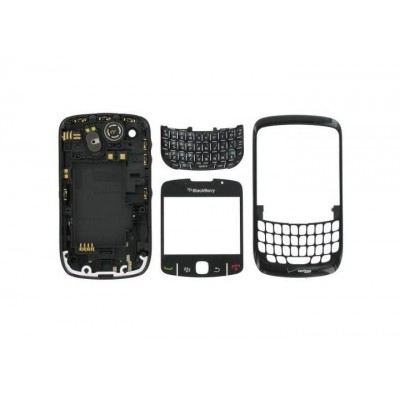 Full Body Housing For Blackberry Curve 8530 Black - Maxbhi Com