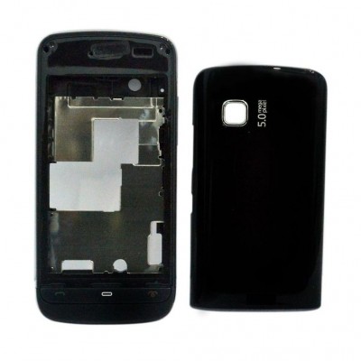 Full Body Housing For Nokia C506 Black Orange - Maxbhi Com