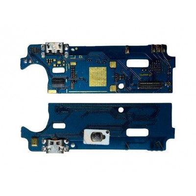 Charging Connector Flex Pcb Board For Micromax Canvas Unite 4 Q427 By - Maxbhi Com